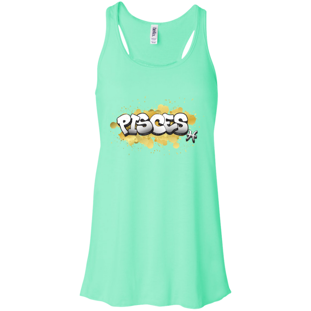 Pisces Flowy Racerback Tank